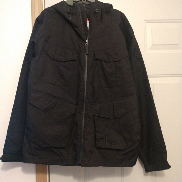 Large Men's Sims Jacket Black - Picture 5 of 5